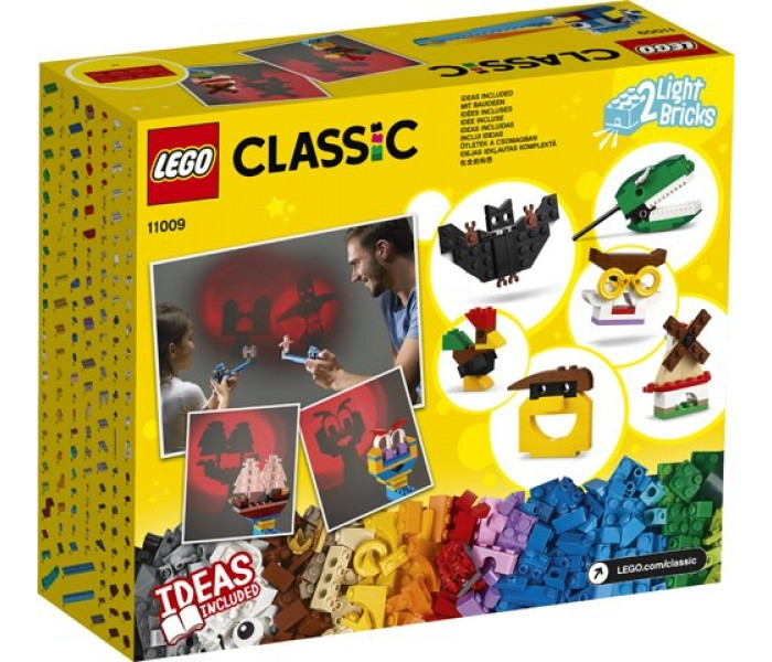LEGO Classic - Caramizi si lumini 11009 (Brand: LEGO)
