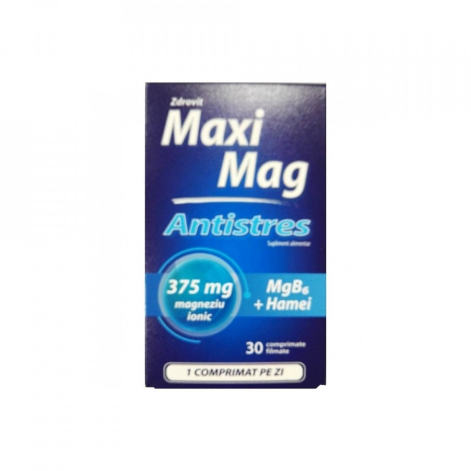 MaxiMag Antistres Zdrovit 30 capsule (Ambalaj: 30 capsule)