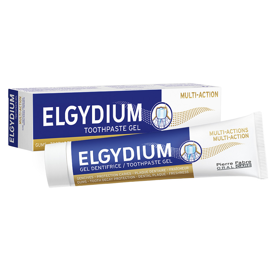 Pastă de dinți cu beneficii multiple Multi Action, Elgydium (Gramaj: 75 ml, Concentratie: Pasta de d