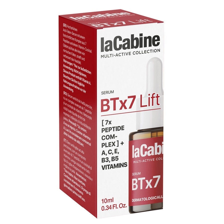 Ser Antirid cu Peptide și Efect Lifting BTx7 Lift Multi-active, La Cabine, 10 ml