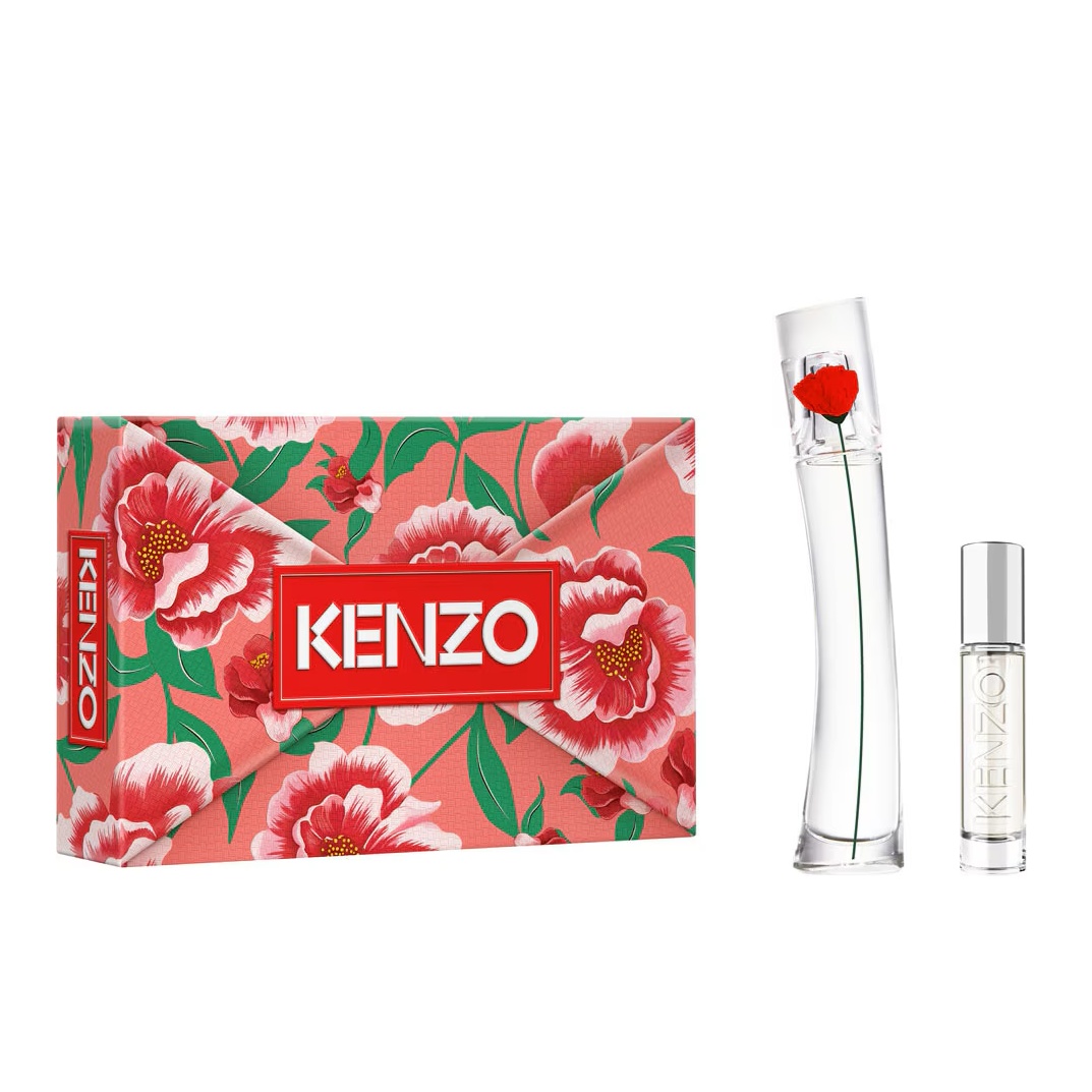 Set cadou Flower by Kenzo Femei, Apa de parfum, 30 ml + 10 ml