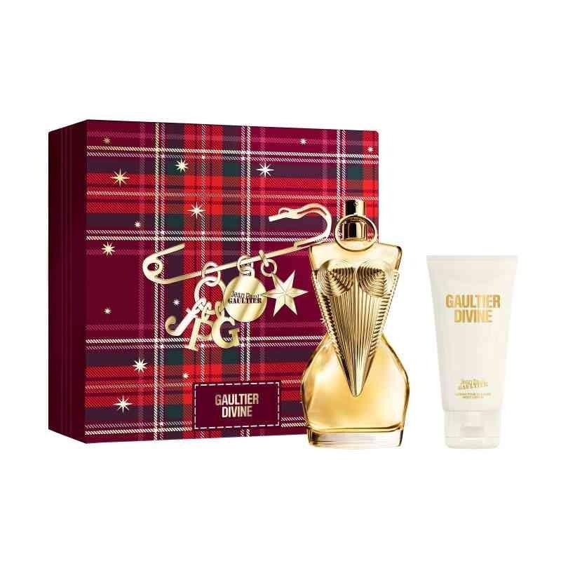Set cadou Gaultier Divine Jean Paul Gaultiere, Apa de Parfum, Femei, 100 ml + Lotiune de corp 75 ml