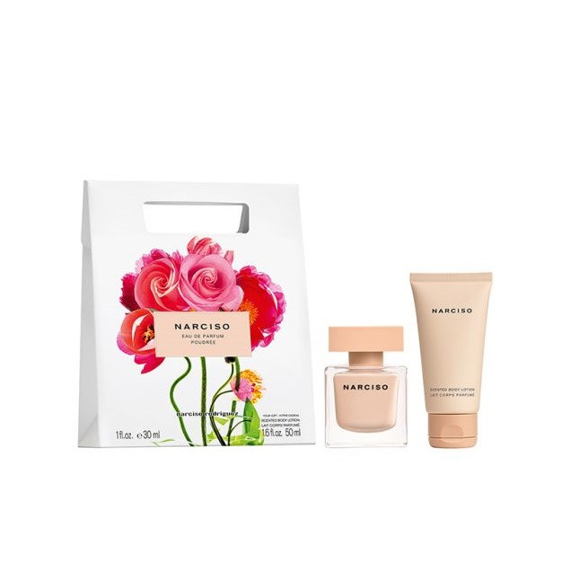 Set cadou Narciso Poudree, Femei, Apa de Parfum 30 ml + Lotiune de corp 50 ml