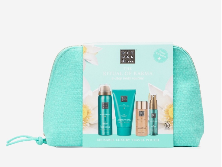 Set Rituals The Ritual of Karma, Crema de corp 70 ml, Gel de dus spuma 50 ml, Ulei de corp 30 ml, Body Mist 20ml (Concentratie: Set)