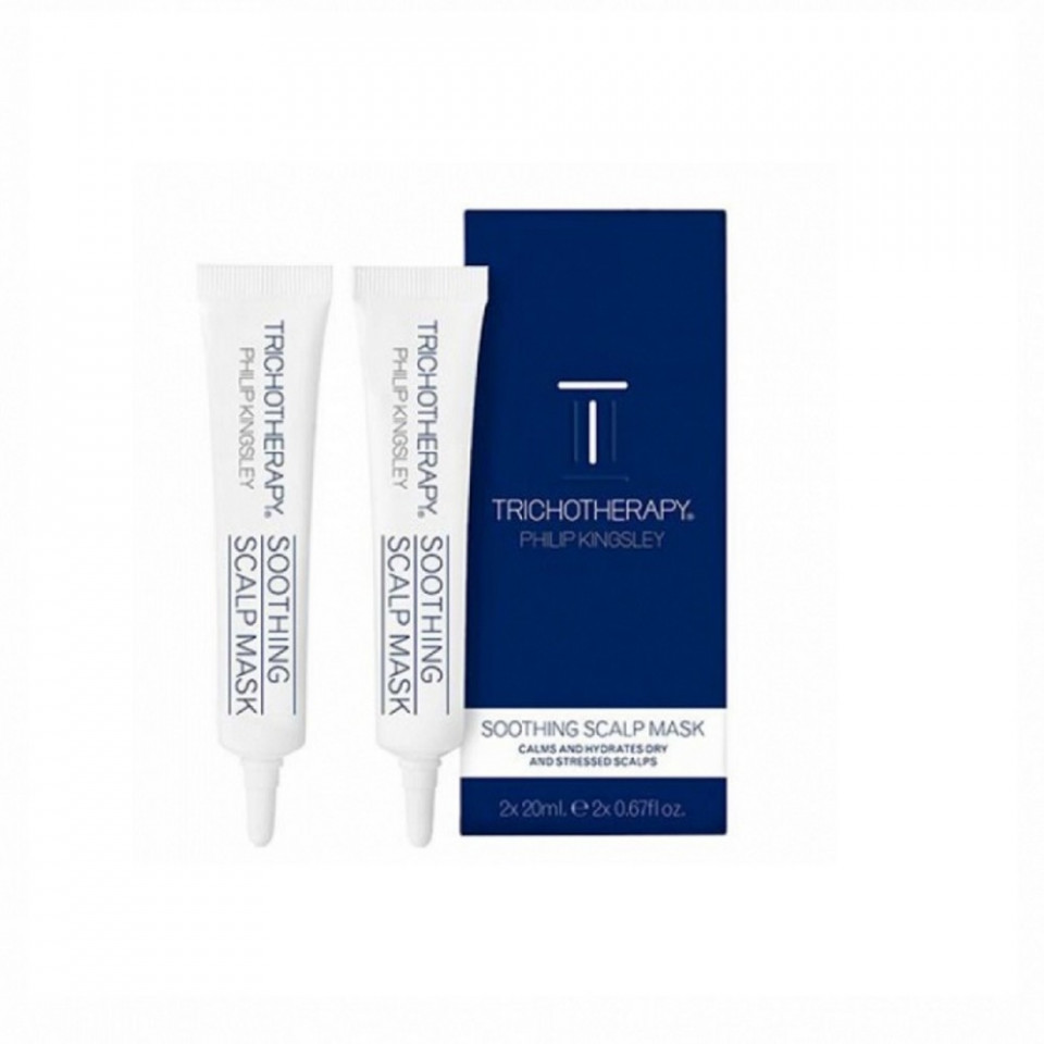 Set tratament pentru scalp Philip Kingsley Trichotherapy Soothing, 2x20ml (TIP PRODUS: Tratamente pentru par, Gramaj: 2 x 20 ml)