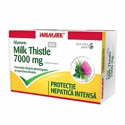 Silymarin Milk Thistle Max 7000 mg Walmark (Ambalaj: 30 capsule)