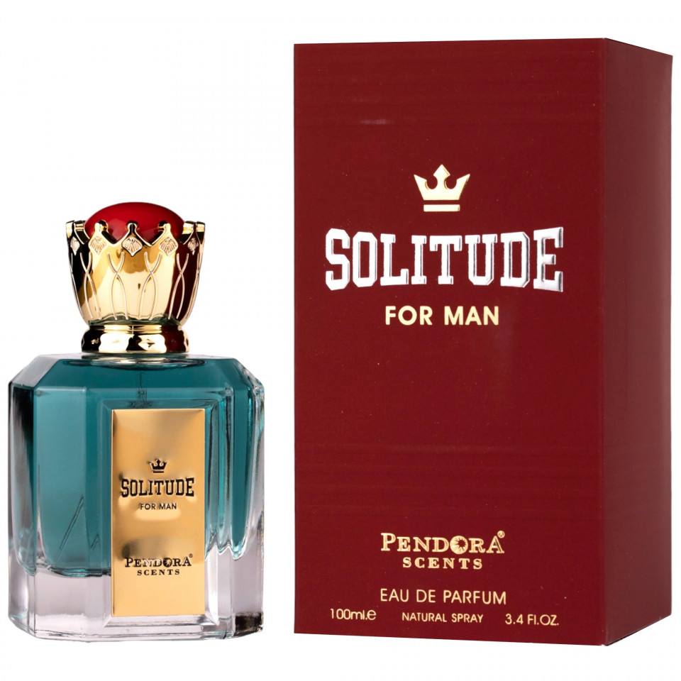 Solitude Man Paris Corner Pendora Scents, Apa de Parfum, Barbati, 100 ml (Concentratie: Apa de Parfum, Gramaj: 100 ml)