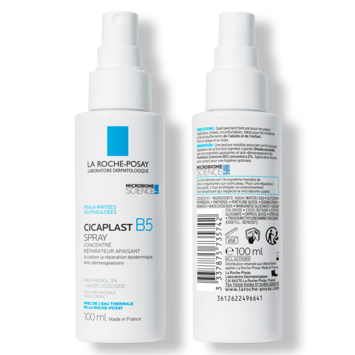 Spray concentrat reparator si calmant Cicaplast B5, La Roche-Posay, 100 ml - 2 | YEO