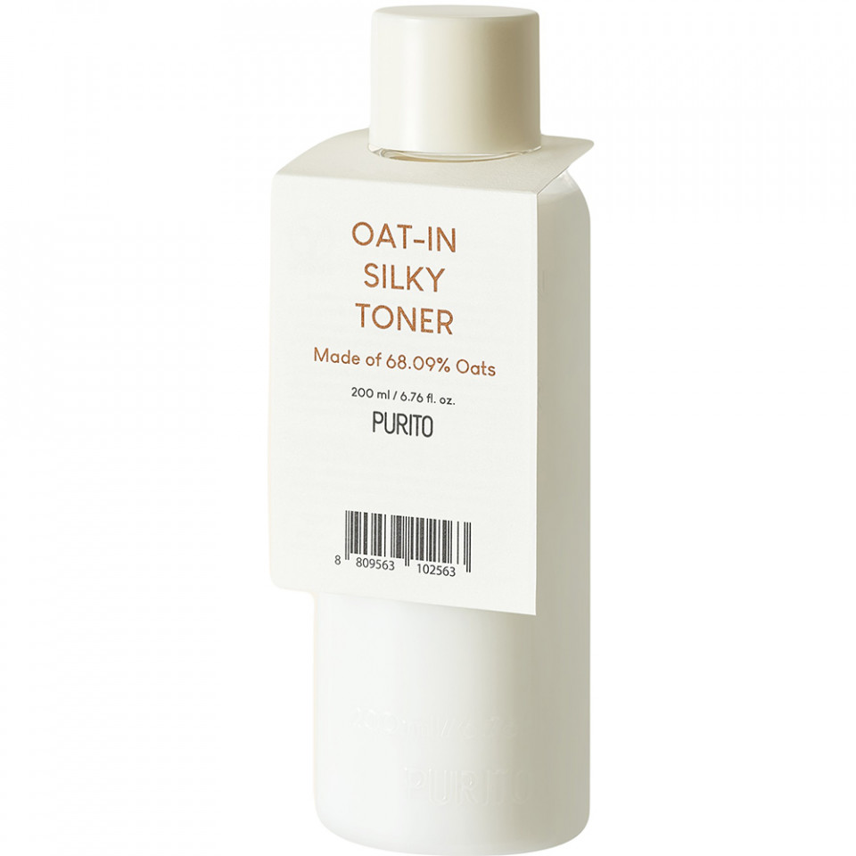 Toner de fata PURITO Oat-In Silky, 200 ml