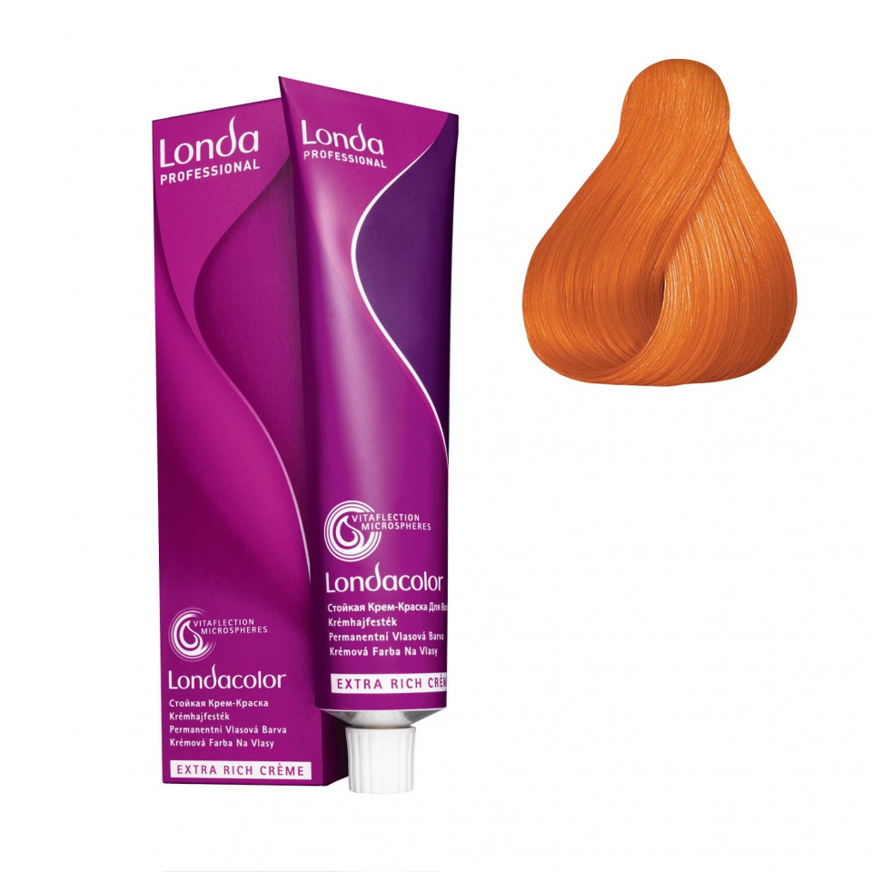 Vopsea de par pemanenta Londa Professional Londacolor 0/43, 60 ml