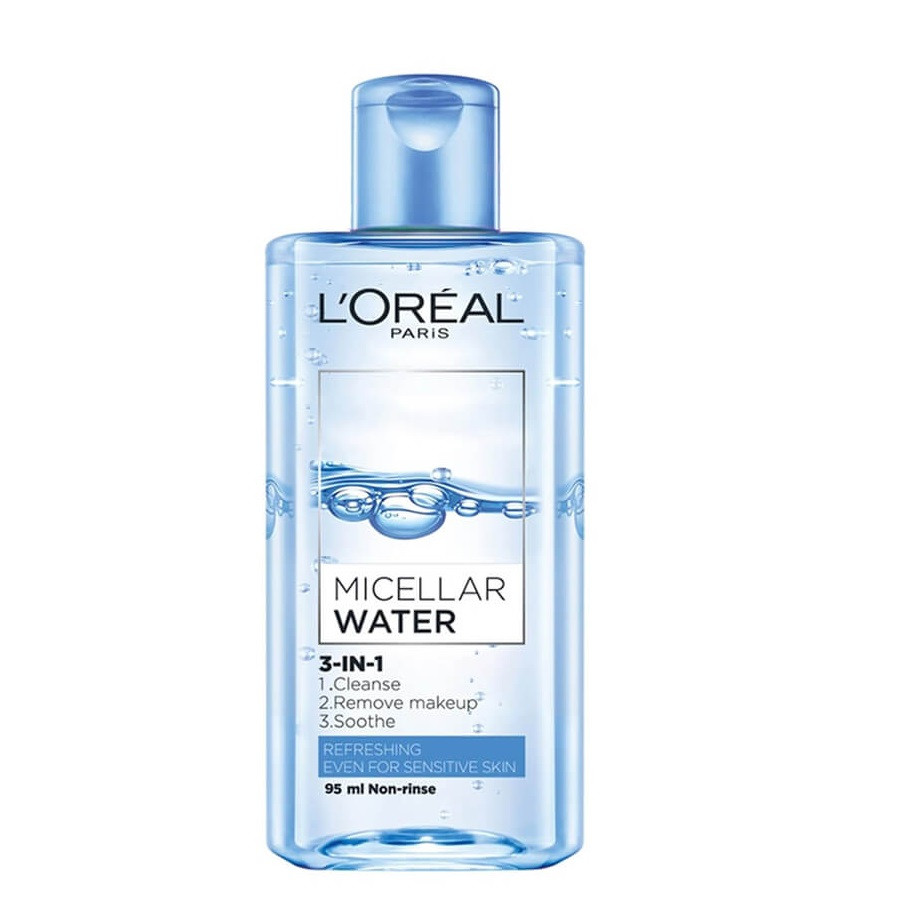 Apa Micelara L`Oreal Micellar Water 3-in-1 Refreshing, 95 Ml (Gramaj: 95 ml, Concentratie: Apa micelara)