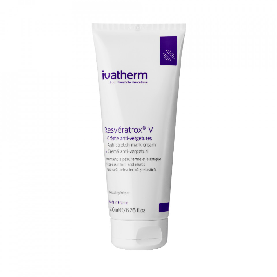 Crema anti-vergeturi Resveratrox V Ivatherm (Concentratie: Crema, Gramaj: 200 ml)