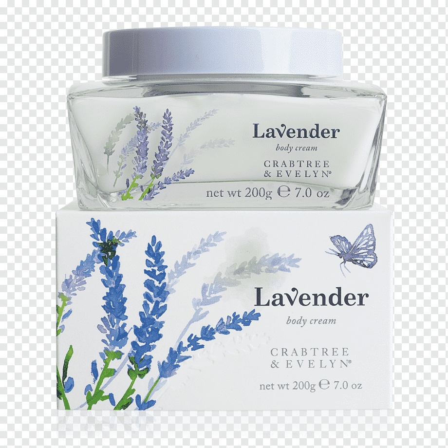 Crema de corp hidratanta Crabtree & Evelyn, Lavander, 200 g