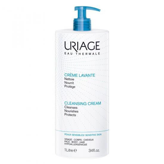 Crema de curatare 2 in 1 pentru adulti, Uriage (Gramaj: 1000 ml, Concentratie: Crema pentru curatare