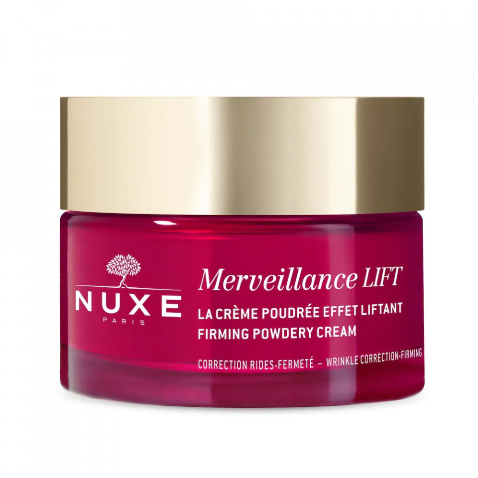 Crema de fata Nuxe Merveillance Lift Powdery Day Cream (Concentratie: Crema, Gramaj: 50 ml)