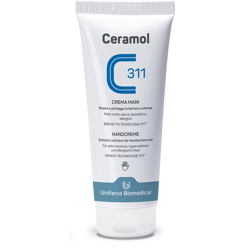 Crema reparatoare pentru maini Ceramol, 100 ml