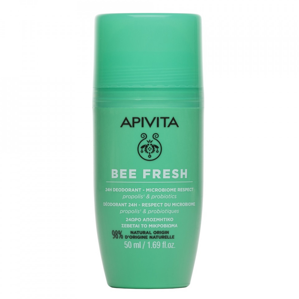 Deo roll-on Apivita Bee Fresh, 50 ml, Apivita