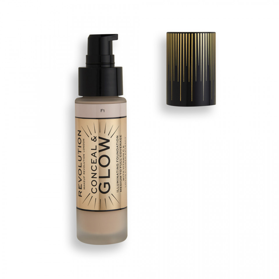 Fond de ten Makeup Revolution Conceal & Glow (Concentratie: Fond de ten, Gramaj: 23 ml, Nuanta fond 