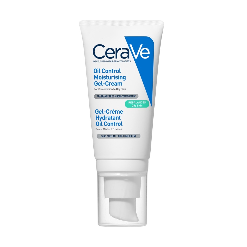 Gel crema cu efect hidratant pentru ten mixt si gras Oil Control, Cerave, 52 ml (Gramaj: 52 ml)