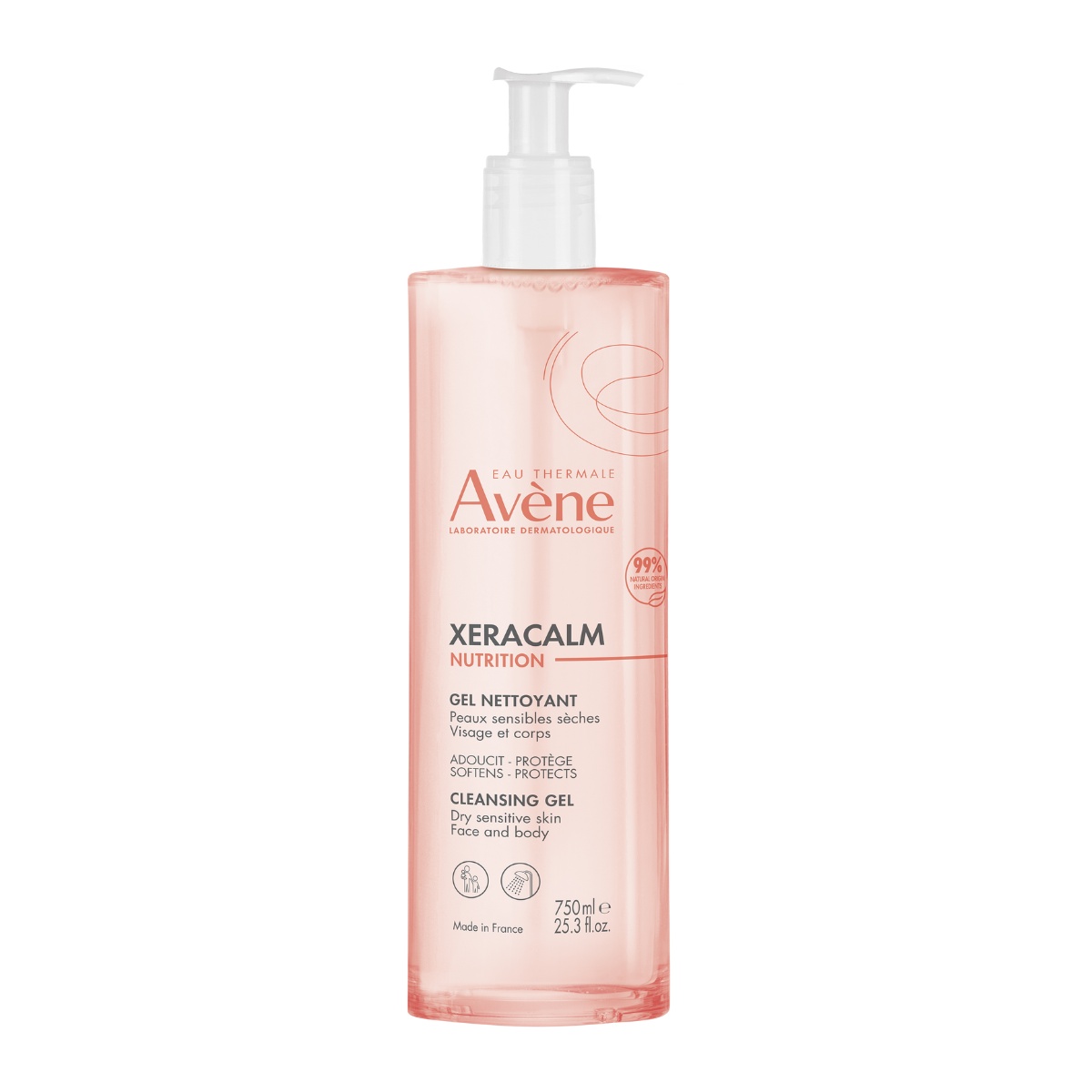 Gel de curatare Avene Xeracalm Nutrition (Gramaj: 750 ml)