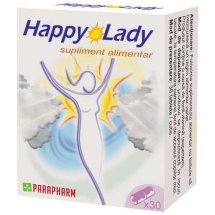 Happy Lady Parapharm 30 capsule (Concentratie: 400 mg)