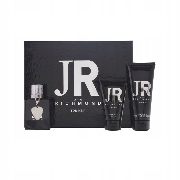 John Richmond For Men, Set Bărbați: Apă de Toaletă 50 ml + Balsam după Ras 50 ml + Gel de Duș 100 ml