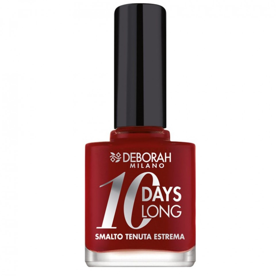 Lac de unghii, Deborah Milano, 10 Days Long. (Gramaj: 11 ml, CULOARE: EN161 Dark Red)