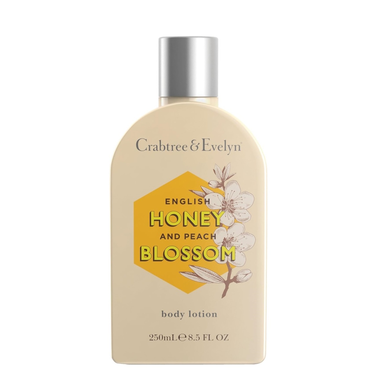 Lotiune de corp hidratanta Crabtree & Evelyn English Honey & Peach Blossom, 250 ml