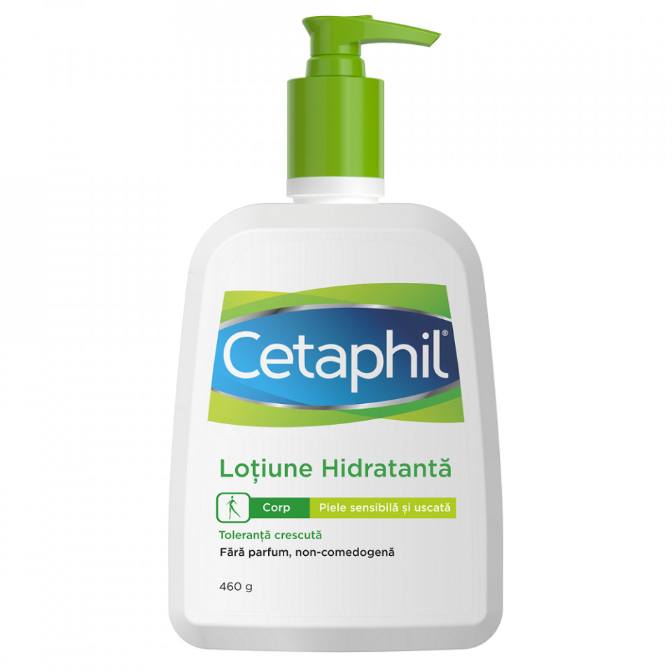 Lotiune hidratanta pentru piele uscata si sensibila Cetaphil (Concentratie: Lotiune de Corp, Gramaj: