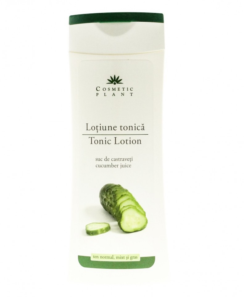 Lotiune tonica pentru ten normal, mixt si gras Cosmetic Plant (Concentratie: Lotiune tonica, Gramaj: