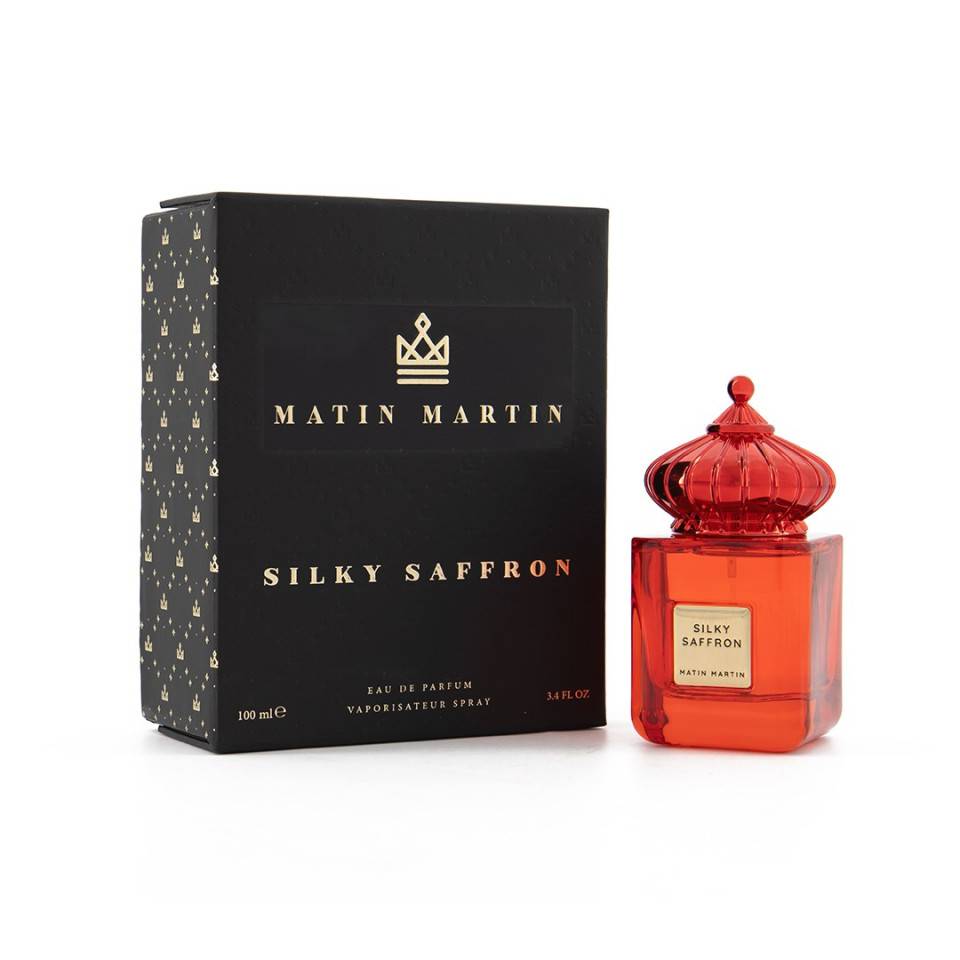 Matin Martin Silky Saffron, Apa de Parfum, Unisex, 100 ml (Concentratie: Apa de Parfum, Gramaj: 100 ml)