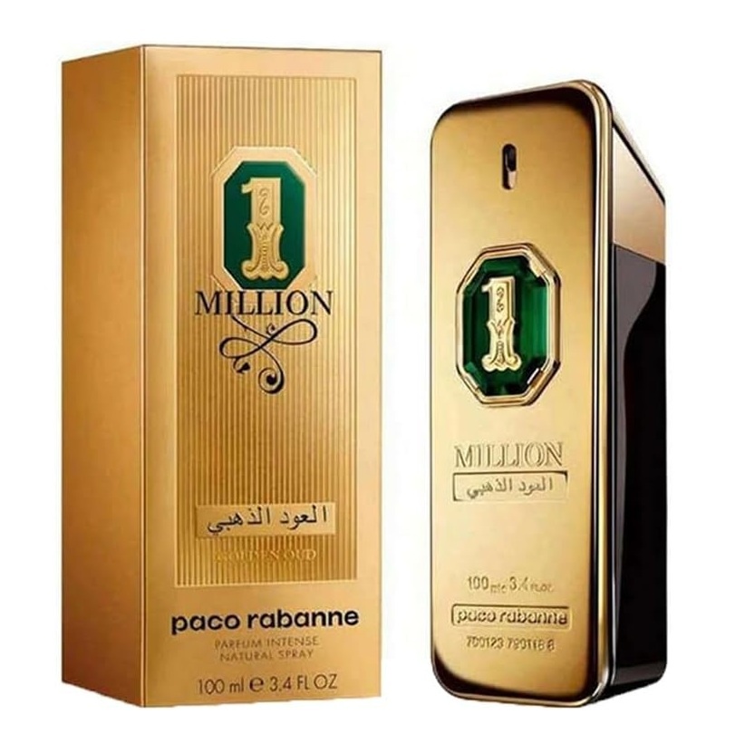 Paco Rabanne 1 Million Golden Oud Apa de Parfum, Barbati (Gramaj: 100 ml)