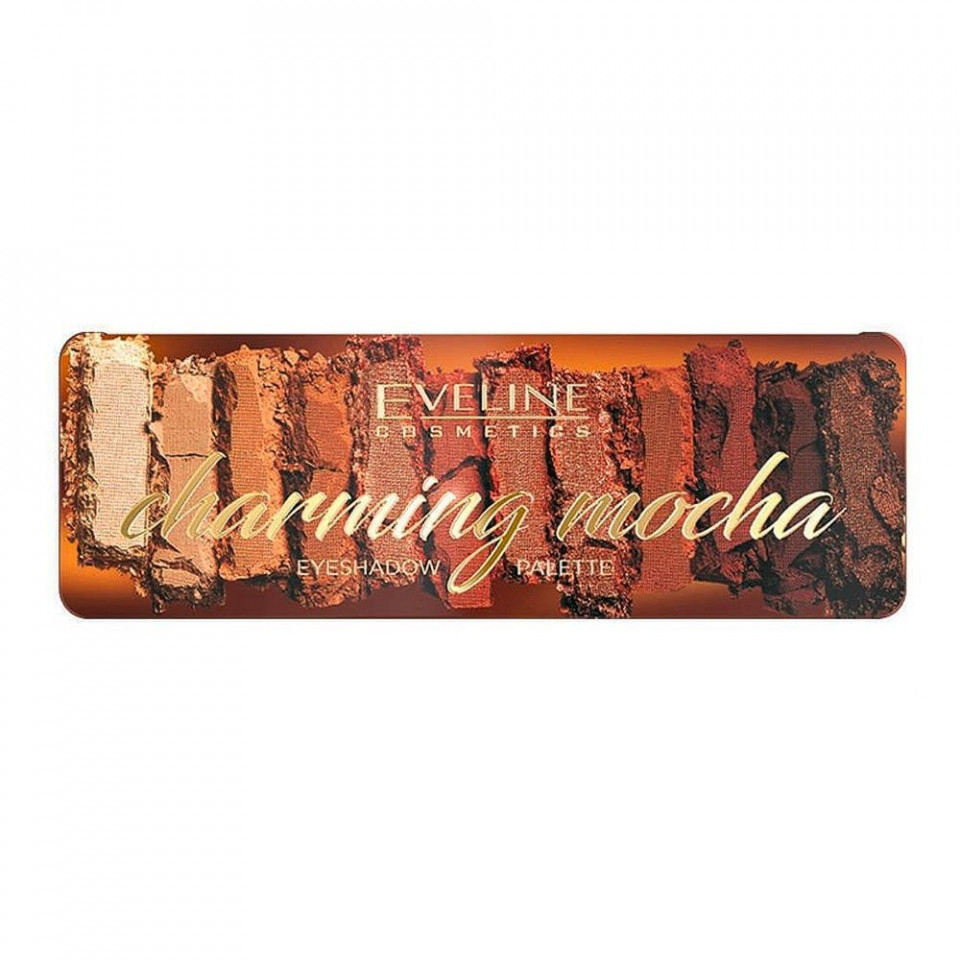 Paleta de farduri Eveline Cosmetics Charming Mocha (Gramaj: 12 g, Concentratie: Trusa de farduri)