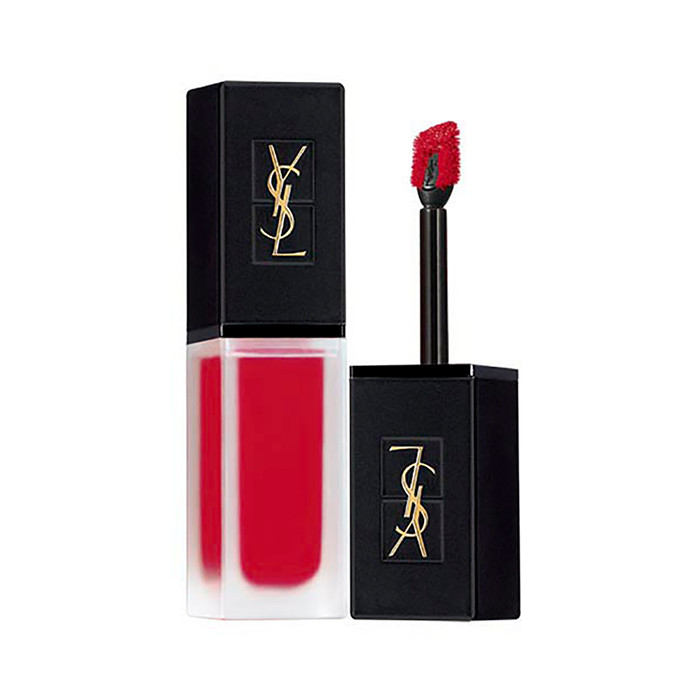 Ruj Yves Saint Laurent, Tatouage Couture Velvet Cream (Gramaj: 6 ml, Nuanta Ruj: 205 Rouge Clique)