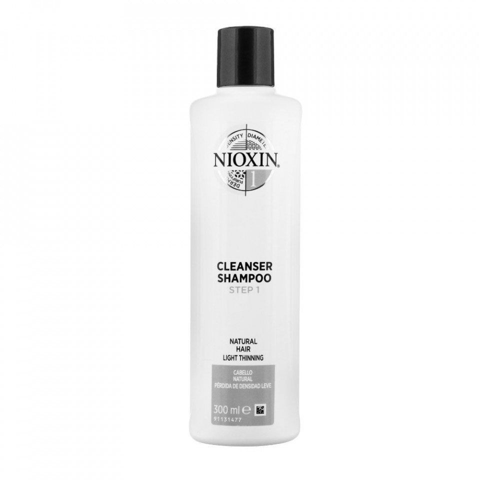 Sampon impotriva caderii parului Nioxin System 1 pentru par natural (Concentratie: Sampon, Gramaj: 3