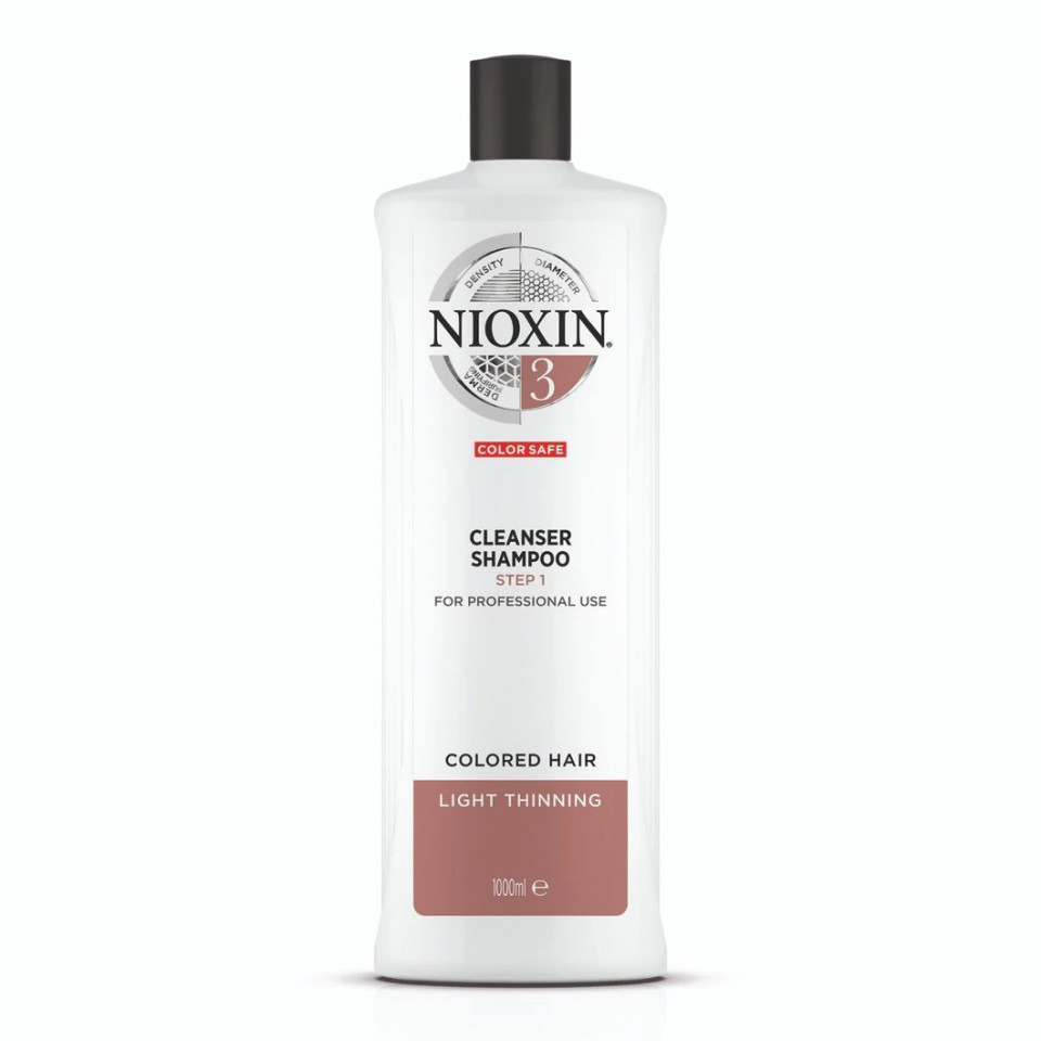 Sampon pentru par vopsit Nioxin System 3 (Concentratie: Sampon, Gramaj: 1000 ml)