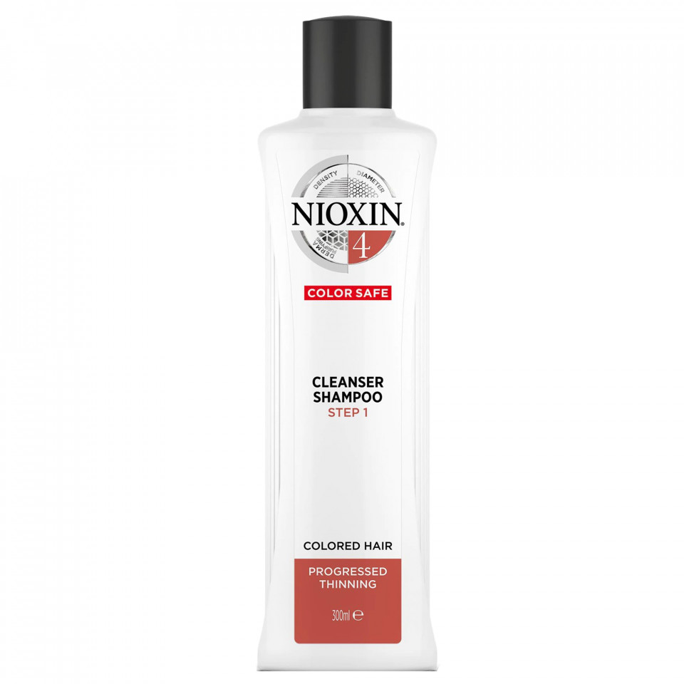 Sampon pentru par vopsit si deteriorat Nioxin System 4 (Concentratie: Sampon, Gramaj: 300 ml)