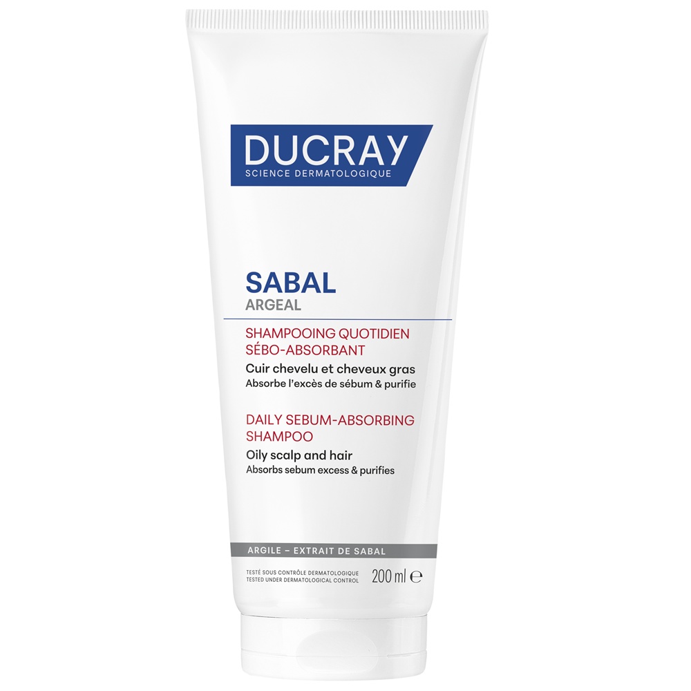 Sampon pentru reglarea sebumului Sabal Argeal, Ducray (Gramaj: 200 ml)