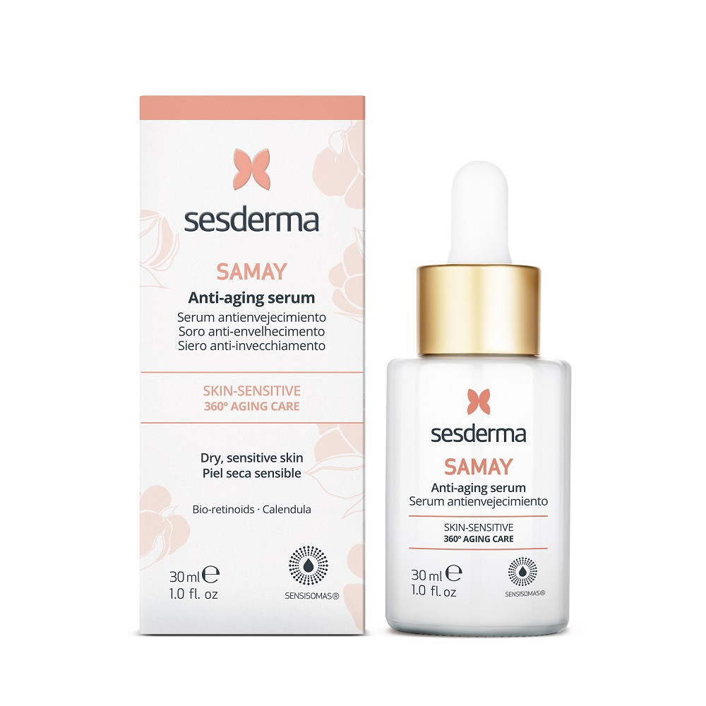 Ser anti-rid pentru piele sensibila Samay, Sesderma, 30 ml