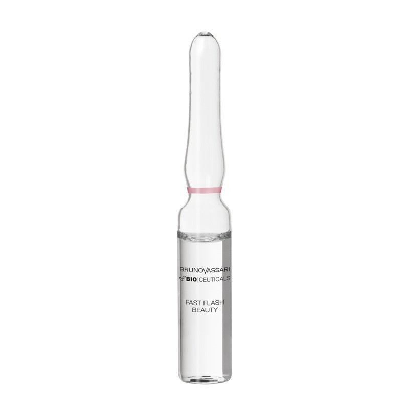 Ser Tratament pentru Fata Bruno Vassari, Bio Ceuticals Fast Flash Beauty, DMAE, Anti-Imbatranire, 6 x 2 ml