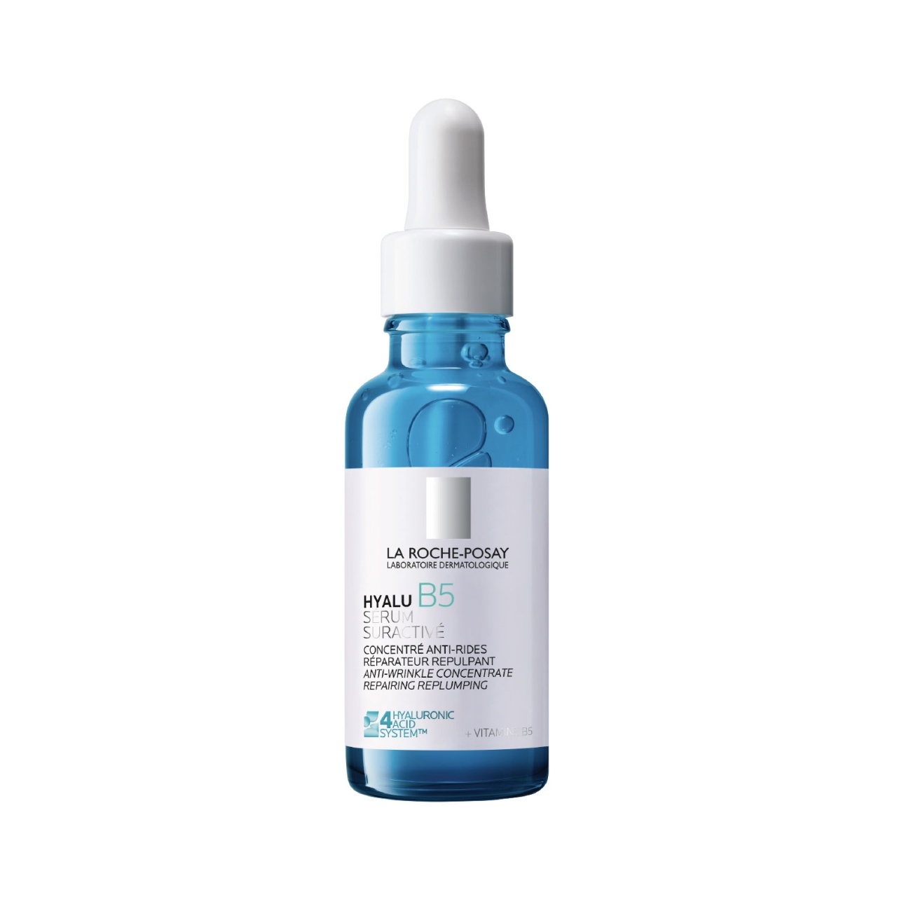 Serum supra-activat cu acid hialuronic si efect antirid Hyalu B5 La Roche-Posay, 30 ml