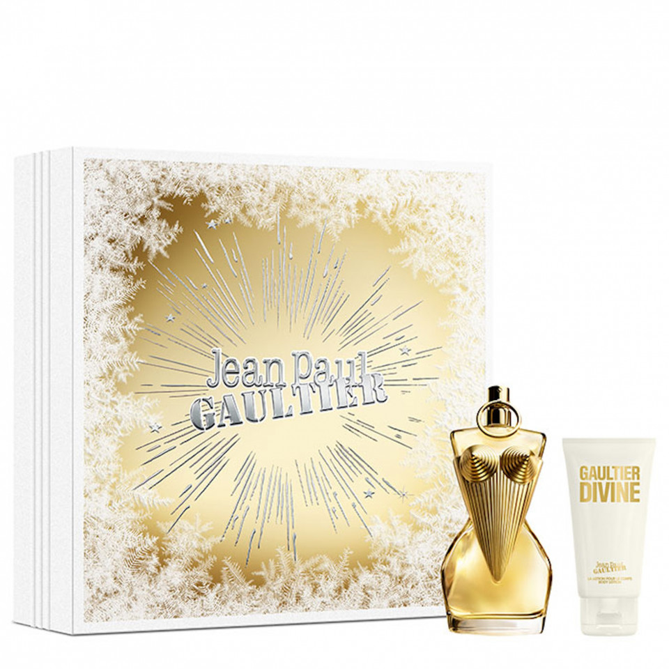 Set cadou Gaultier Divine Jean Paul Gaultiere, Apa de Parfum, Femei, 100 ml + Gel de dus, 75 ml