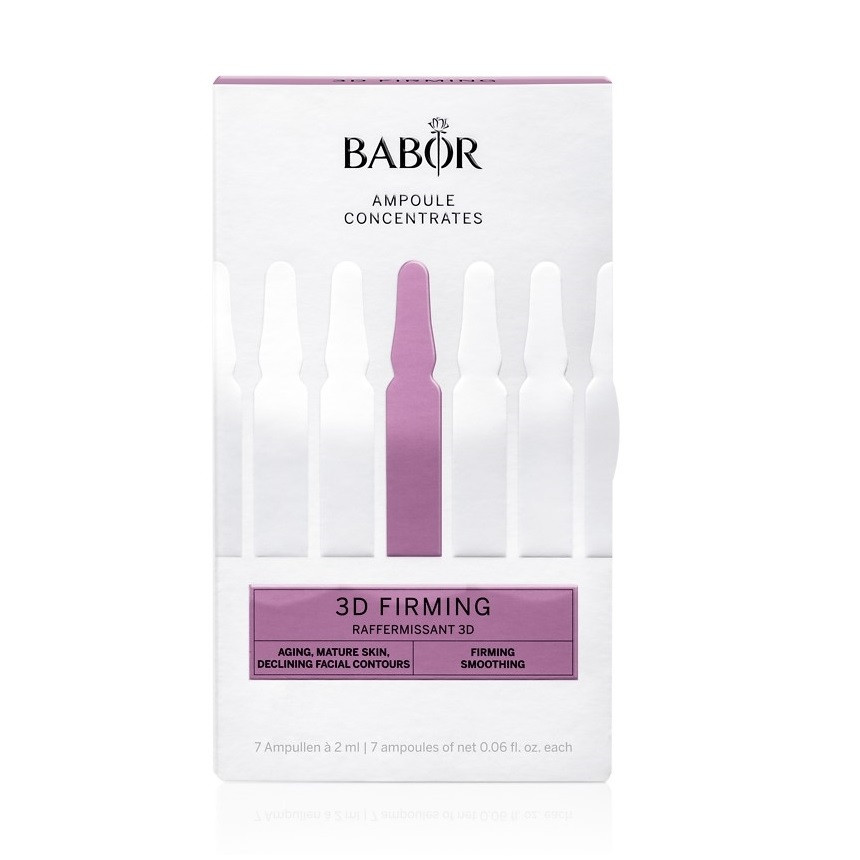 Set Fiole Babor 3D Firming pentru fermitate, 7 x 2 ml