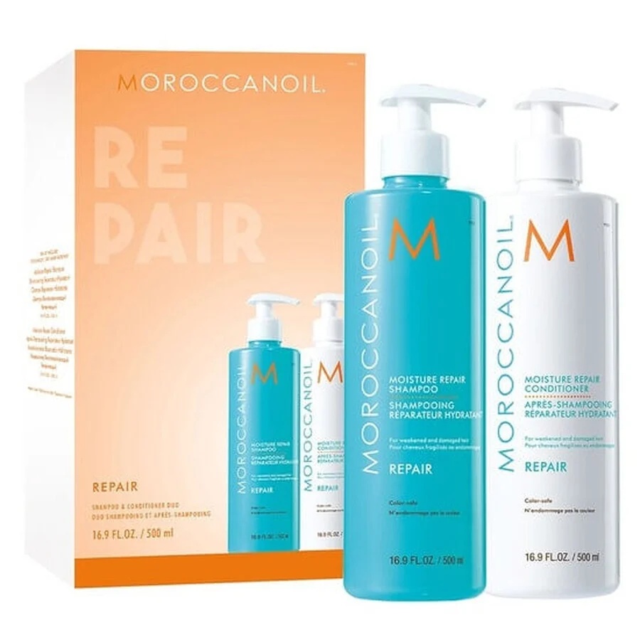 Set Moroccanoil Repair Sampon 500 ml + Balsam 500 ml