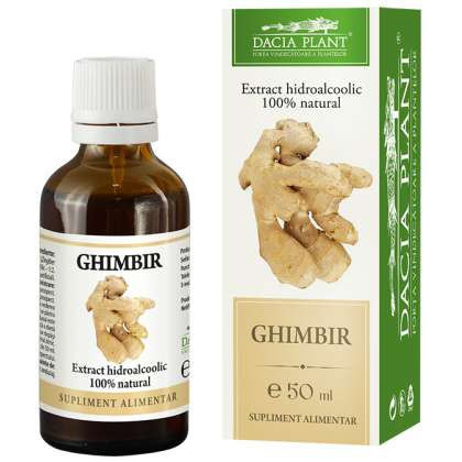 Tinctura de Ghimbir Dacia Plant 50 ml