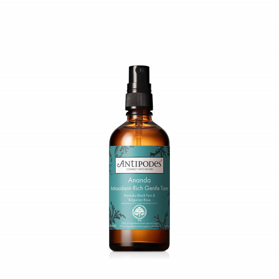 Toner facial Antipodes Ananda Antioxidant-Rich Gentle Toner 100ml  (Gramaj: 100 ml, Concentratie: Toner facial)