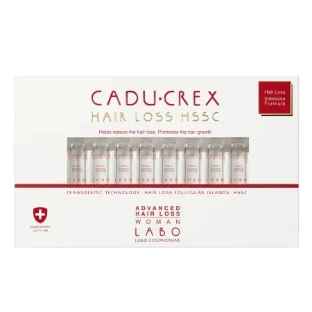 Tratament impotriva caderii avansate a parului pentru femei Cadu Crex, 40 fiole