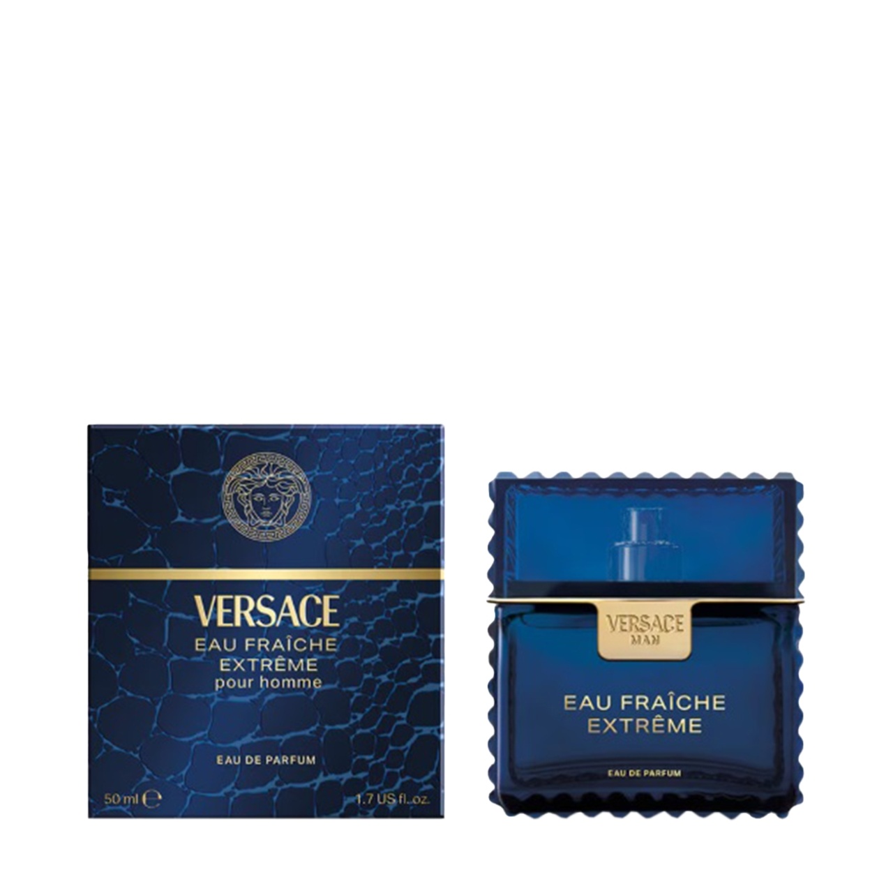 Versace Man Eau Fraiche Extreme, Apa de Parfum, Barbati (Gramaj: 50 ml)