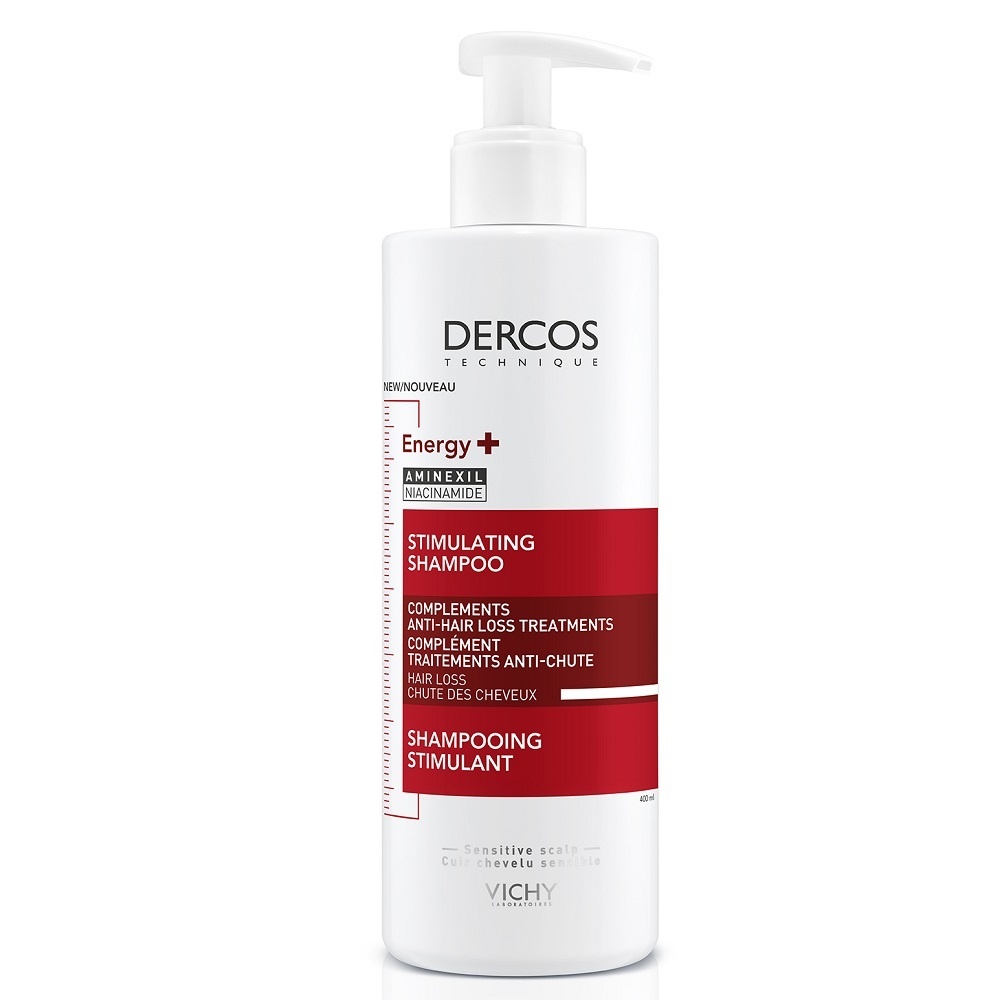 Vichy Sampon energizant impotriva caderii parului Dercos (Concentratie: Sampon, Gramaj: 400 ml)