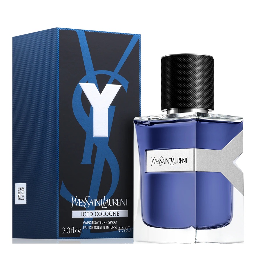 Yves Saint Laurent Y Iced Cologne, Barbati, Eau de Toilette intense (Gramaj: 60 ml)